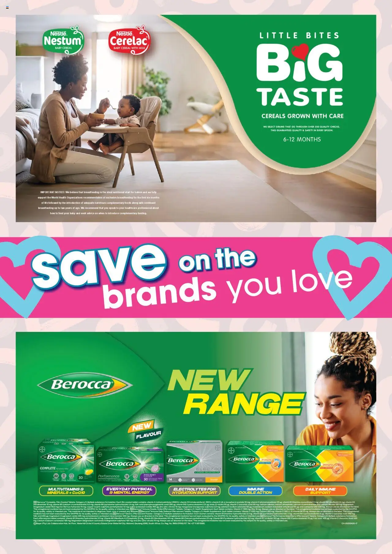 Clicks - Clubcard Magazine │ valid from 01.08.2025 | Page: 117 | Products: Tablet, Iron, Milk, Cereals