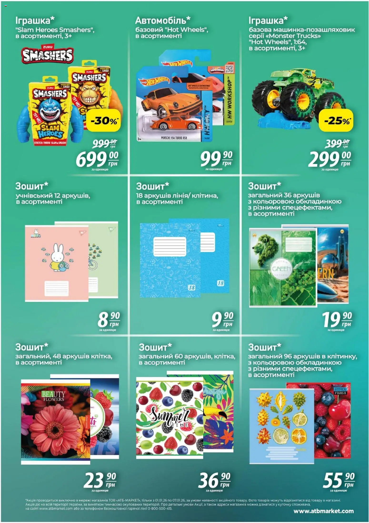 АТБ Kаталог - дійснийкції з 01.01.2026 | Сторінка: 3