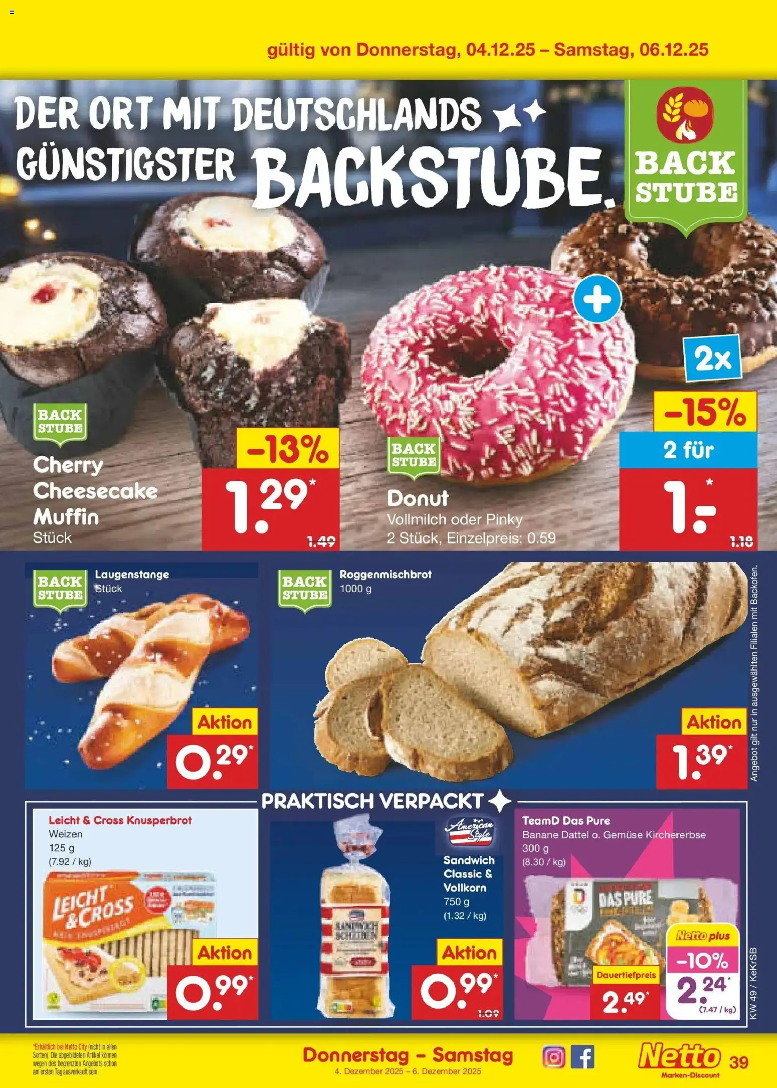 Netto Marken-Discount prospekt Bonn	 – gültig ab 01.12.2025 | Seite: 41 | Produkte: Gemüse, Dattel