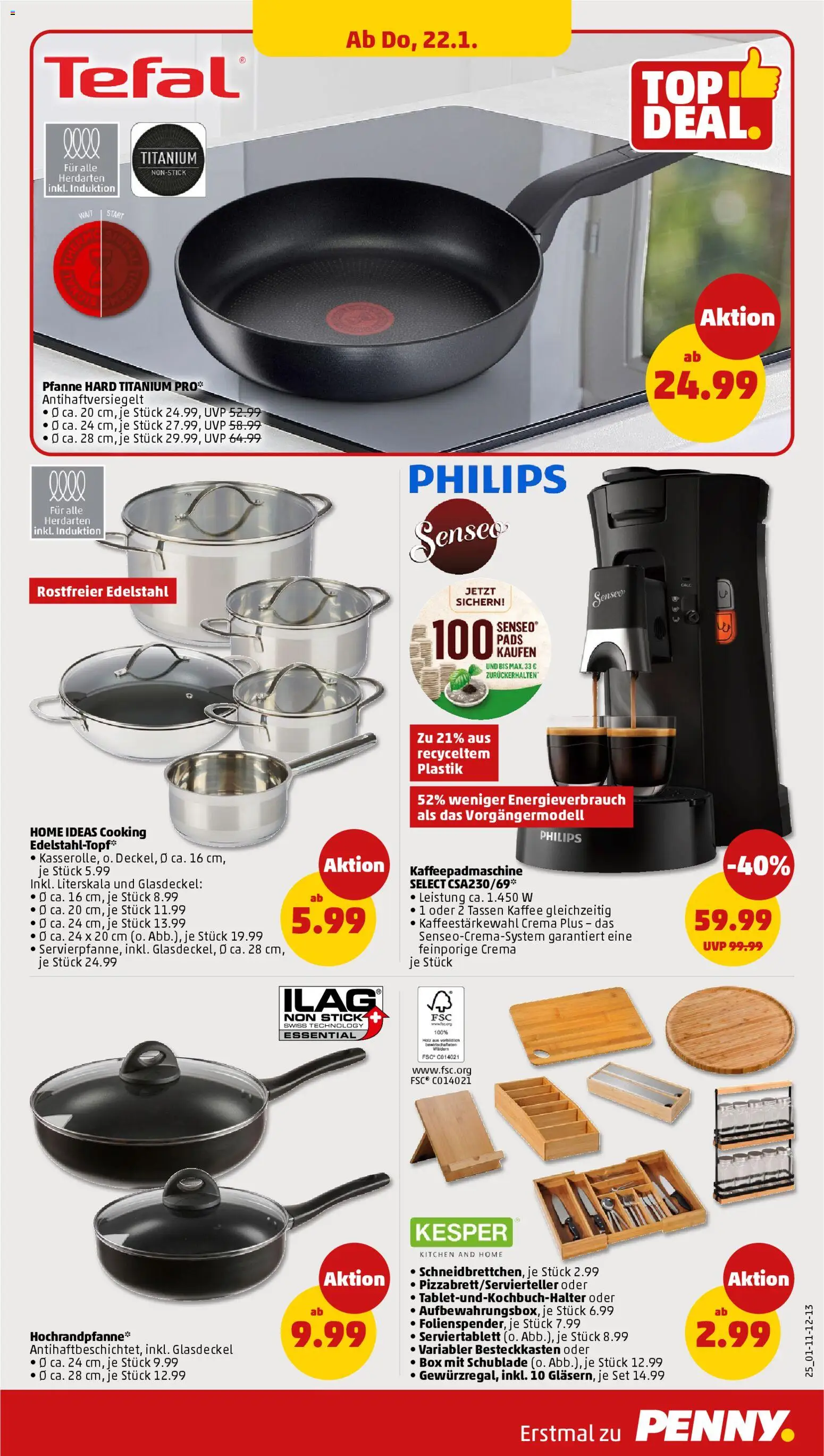 Penny Prospekt 	 – gültig ab 19.01.2026 | Seite: 27 | Produkte: Philips, Kaffee, Box