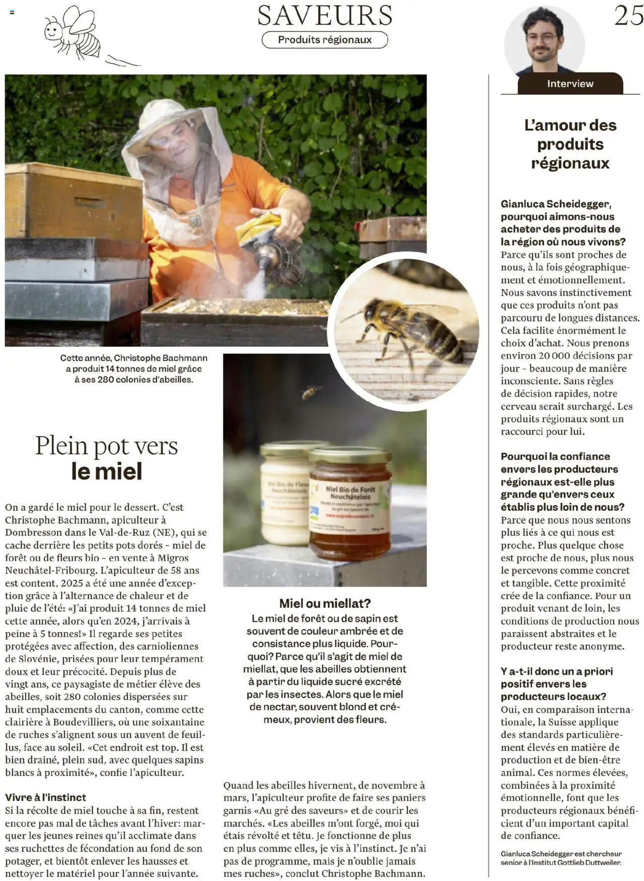 Migros Magazin FR – gültig ab 16.09.2025 | Seite: 25