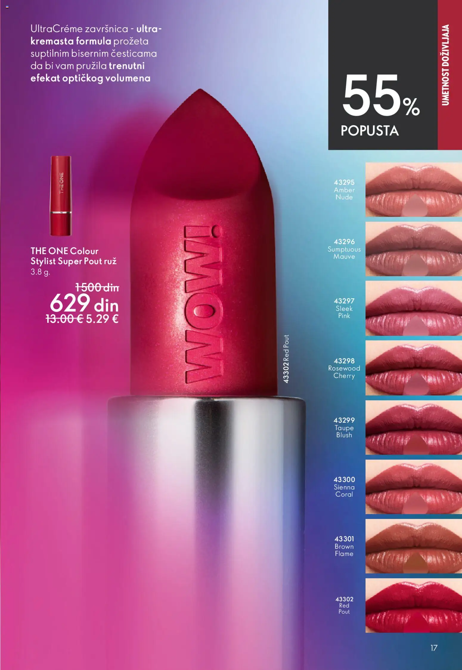 Oriflame katalog - važi od 22.04.2026 | Strana: 17