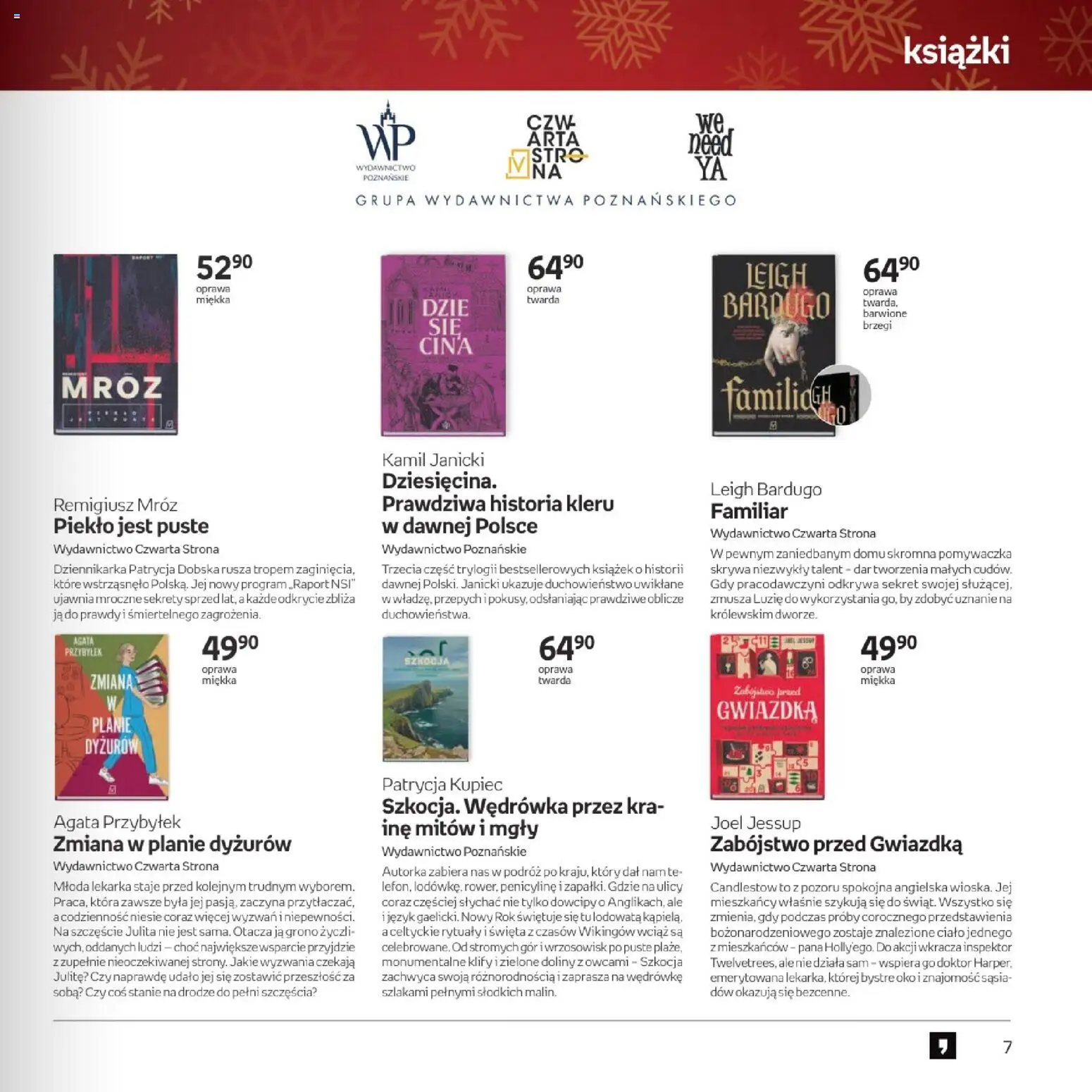 Empik promocje - Witaj w klubie znajdujących trafione prezenty dla każdego od 10.12.2025 | Strona: 7 | Produkty: Książki