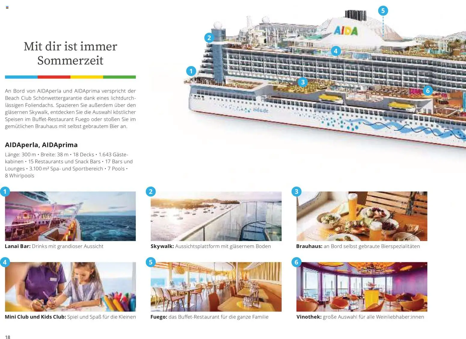 Aida Fernreisen Winter – gültig ab 01.10.2025 | Seite: 18 | Produkte: Spiel, Bier