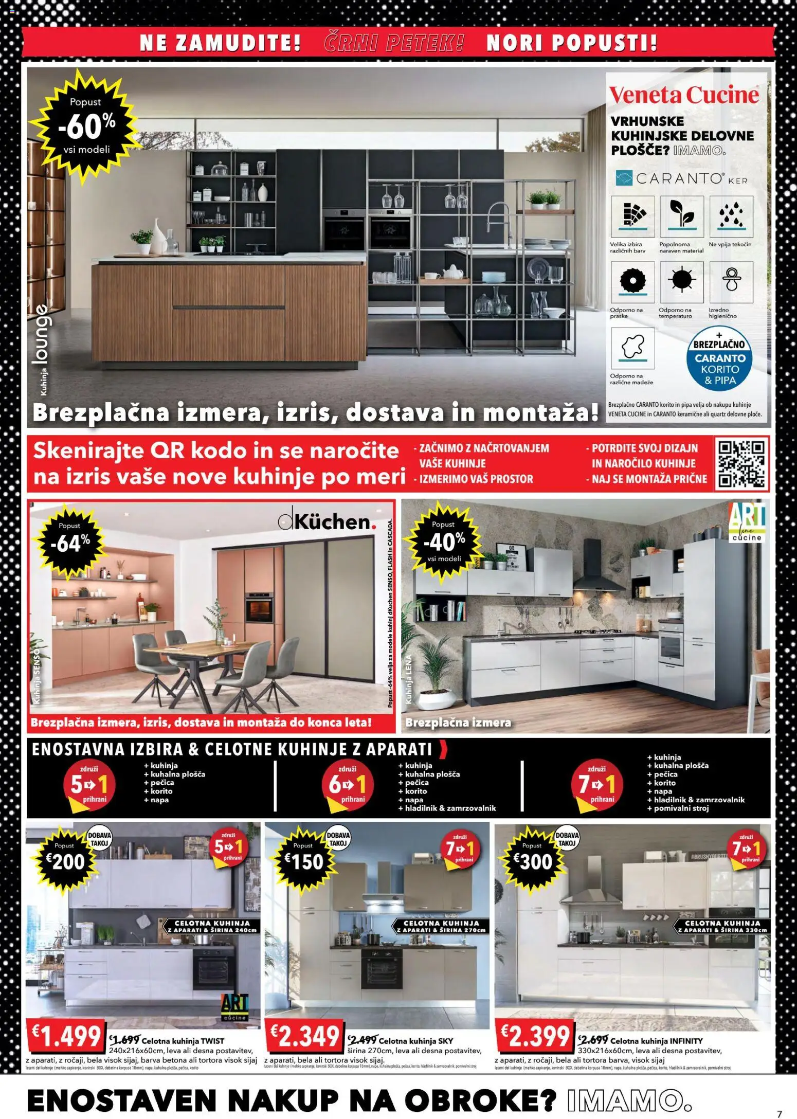 Novi Harvey Norman katalog ponudbe – veljaven od 23.10.2025 | Stran: 7 | Izdelki: Hladilnik, Pecica, Kuhalna plosca, Barva