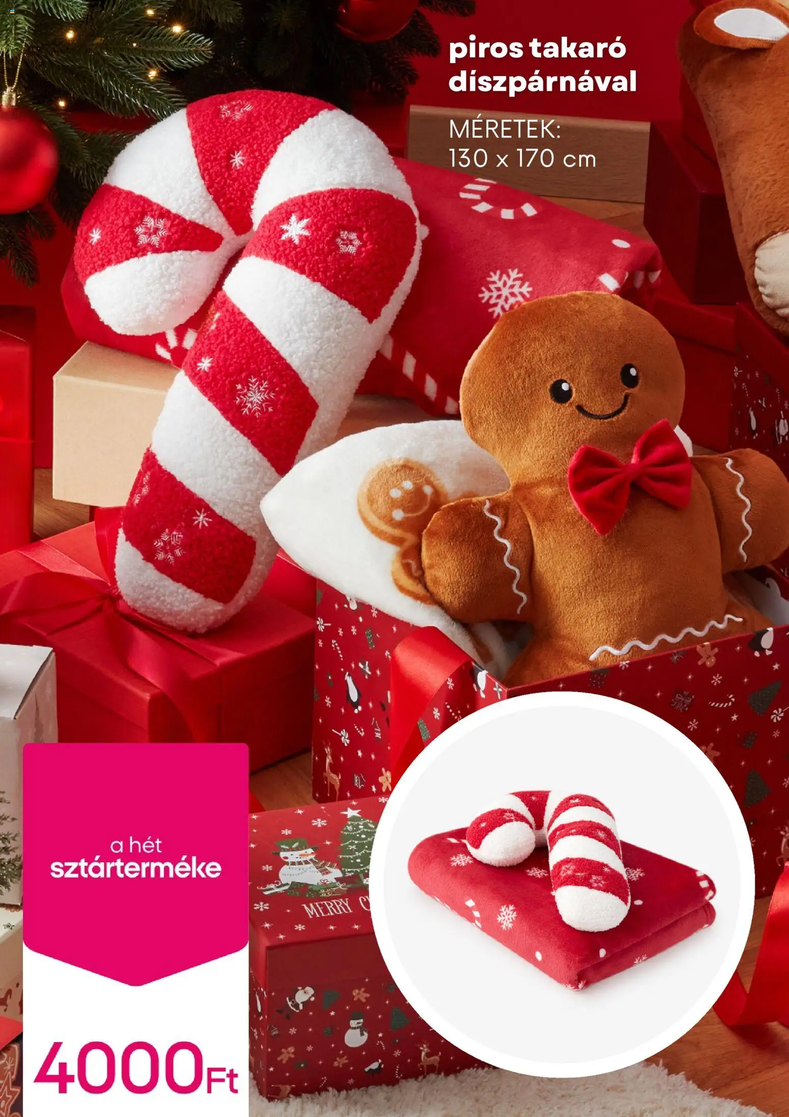 Pepco akciós ujság - amely érvényes a következő dátumtól: 11.12.2025 | Oldal: 4 | Termékek: Takaró