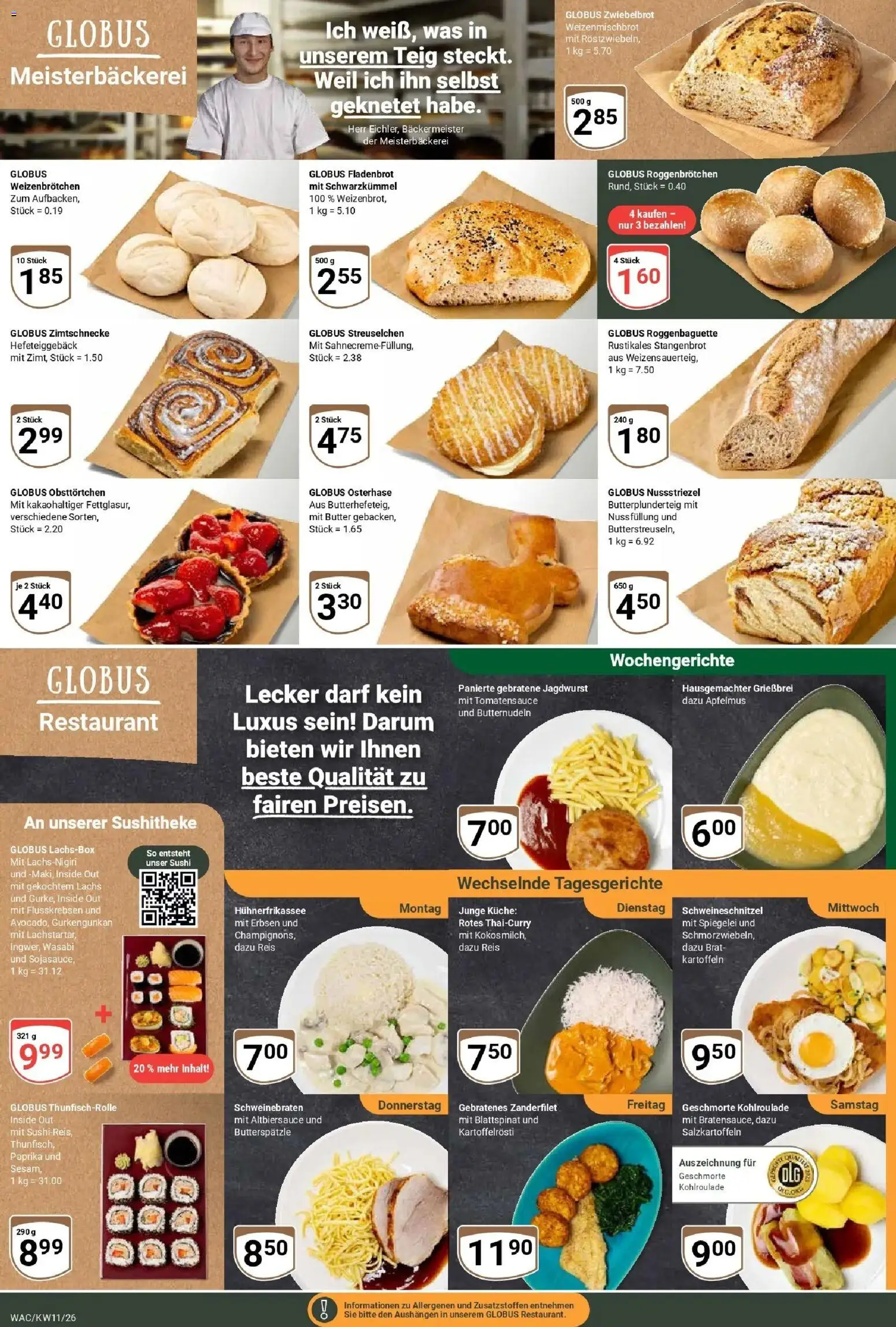 Globus prospekt Markkleeberg	 – gültig ab 09.03.2026 | Seite: 5 | Produkte: Lachs, Kartoffeln, Paprika, Erbsen