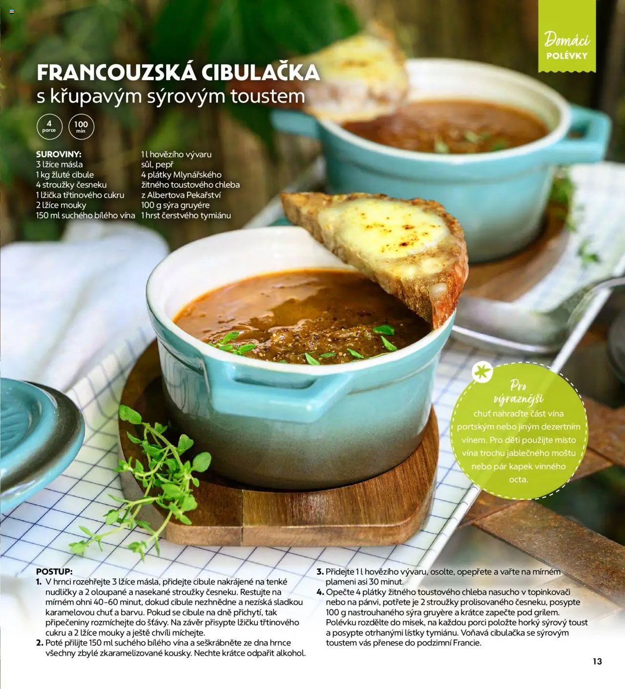 Albert magazín od 01.10.2025 | Strana: 13 | Produkty: Chleba, Lžíce, Lžička, Cibule