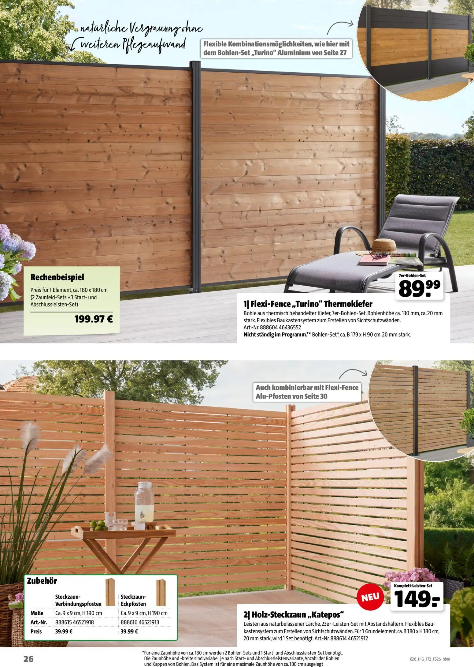 Hagebau Gartengestaltungsortiment – gültig ab 02.03.2026 | Seite: 26