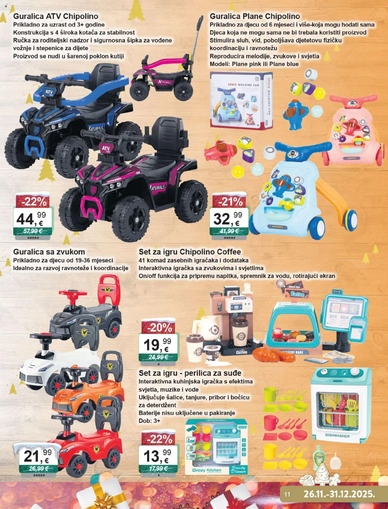 KTC katalog | vrijedi od 26.11.2025 | Stranica: 11 | Proizvodi: Deterdžent, Baterije