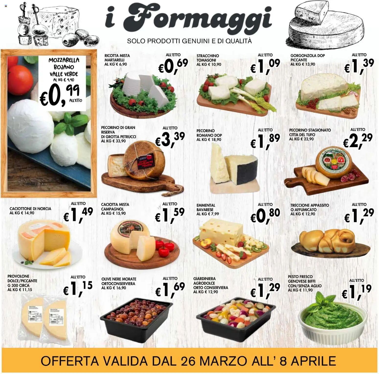 Volantino Coal del 26.03.2026 | Pagina: 6 | Prodotti: Provolone, Aglio, Gorgonzola, Emmental