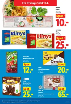 Lidl - Tilbudsavis gyldig fra 07.04.2026 | Side: 13 | Produkter: Småkager, Kager, Søm