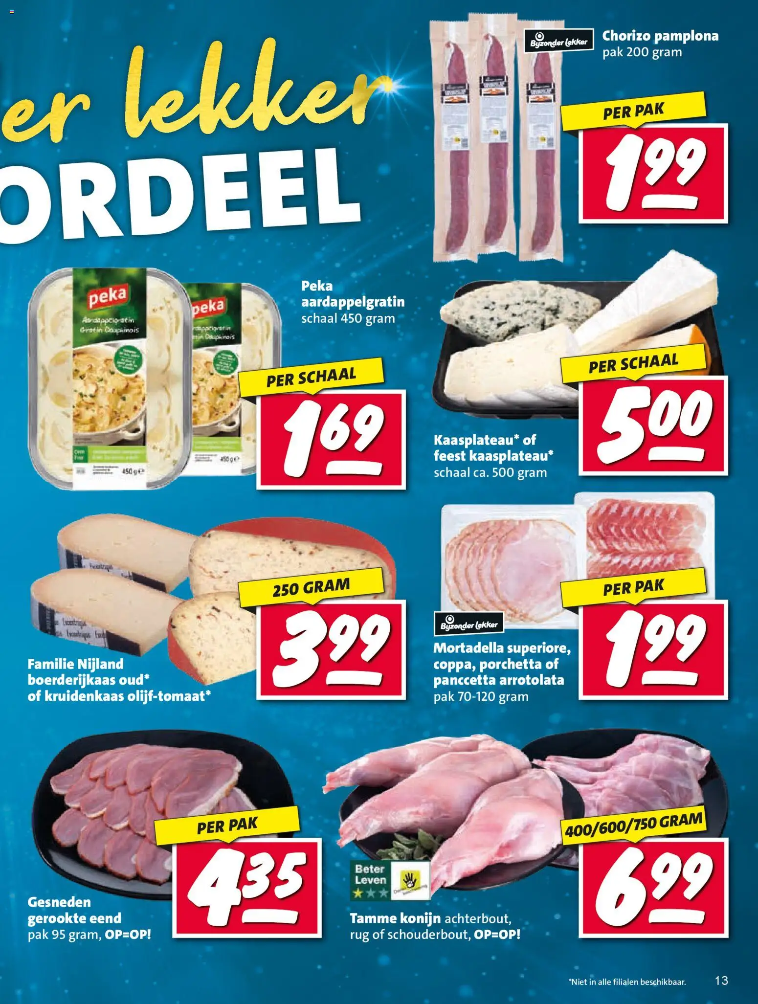 {H1} | Pagina: 13 | Producten: Schaal, Chorizo, Tortazsele