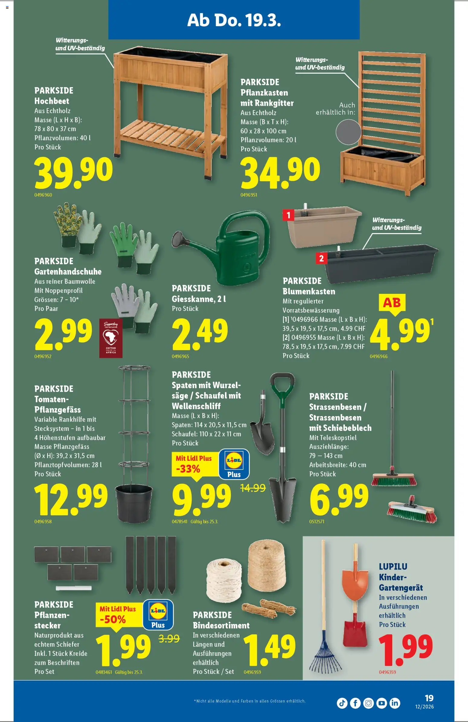 Lidl aktionen – gültig ab 19.03.2026 | Seite: 19