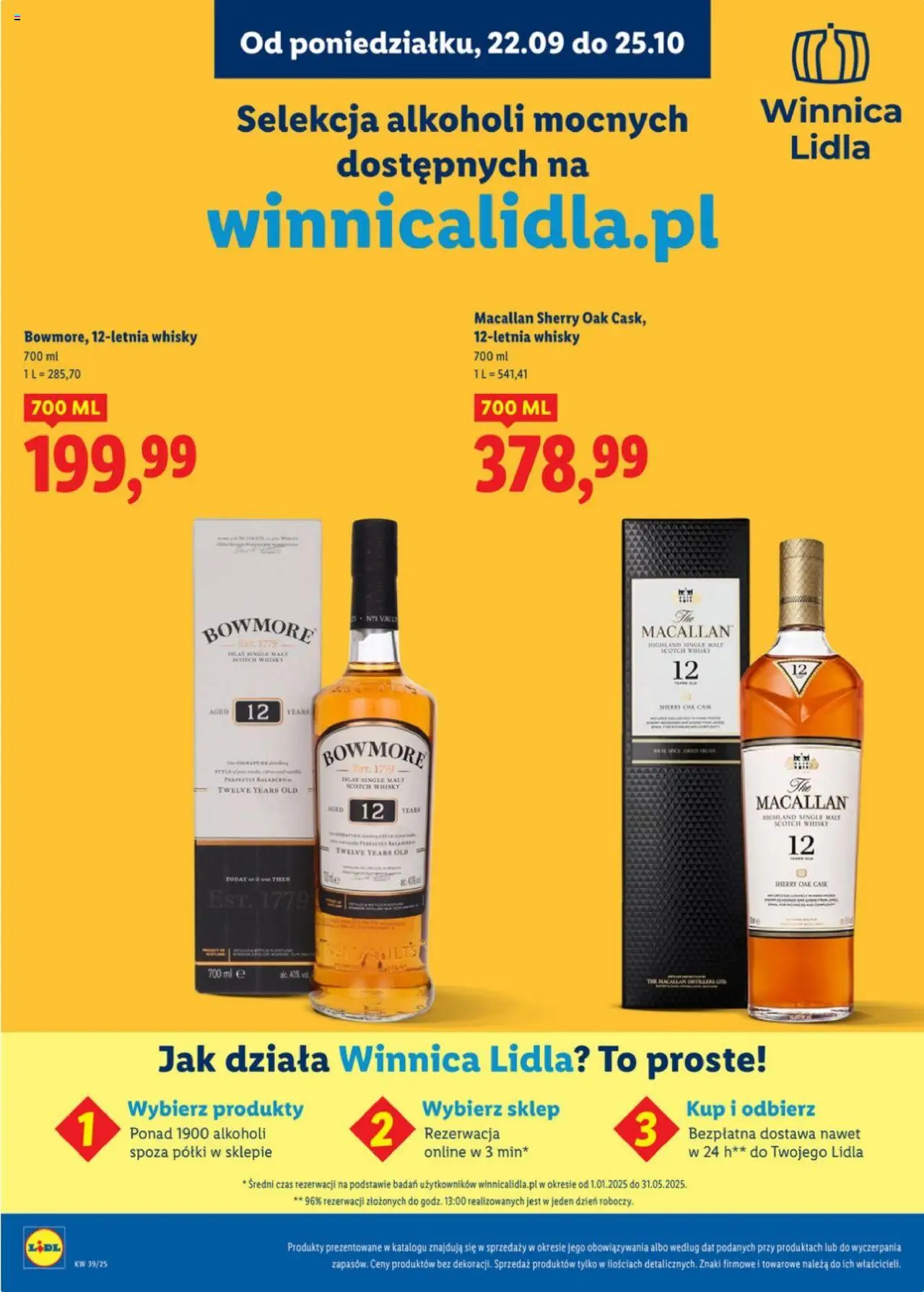 Lidl Katalog alkoholi mocnych od 22.09.2025 | Strona: 27 | Produkty: Whisky