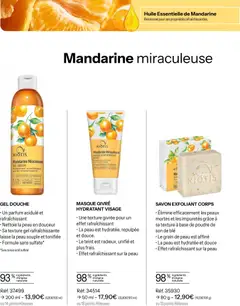 Stanhome - Prévisualisation de SAVON EXFOLIANT CORPS, Élimine efficacement les peaux mortes et les impuretés grâce à sa texture à base de poudre de son de blé. Le grain de peau est affiné. La peau est hydratée et douce. Effet rafraîchissant sur la peau valide à partir de 23.02.2026 | Page: 66