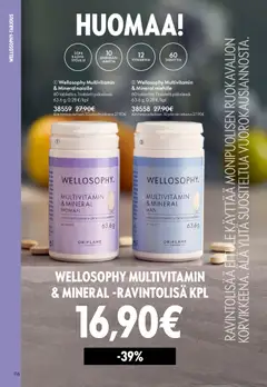 Oriflame-mainoslehti voimassa 01.04.2026 alkaen | Sivu: 116 | Tuotteet: Tabletti