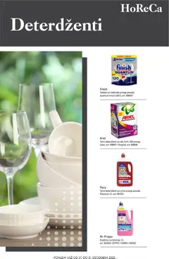 Metro HoReCa Deterdženti - pregled Metro kataloga - važi od 01.12.2025