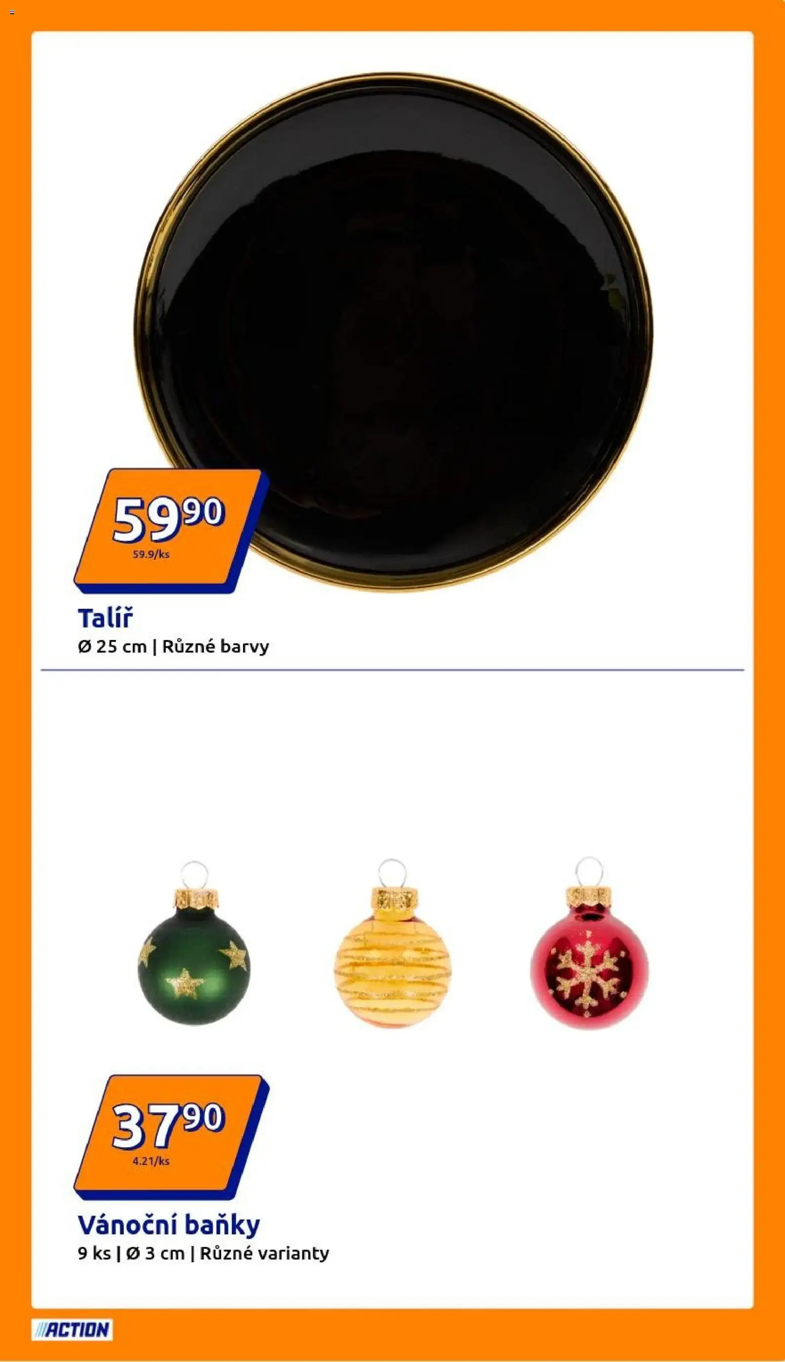 Action leták od 19.11.2025 | Strana: 23 | Produkty: Talíř, Barvy