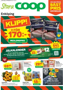 Stora Coop - Enköping - Förhandsvisning av reklamblad från butik Stora Coop aktuell från 08.12.2025