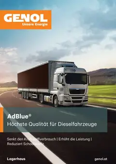 Lagerhaus  GENOL AdBlue ab 01.01.2026 gültig