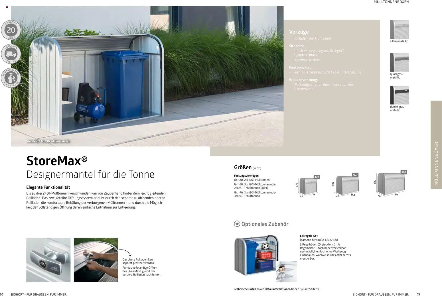 Dehner  Biohort – Metall für Garten & Terrasse gültig ab 05.01.2026 | Seite: 36