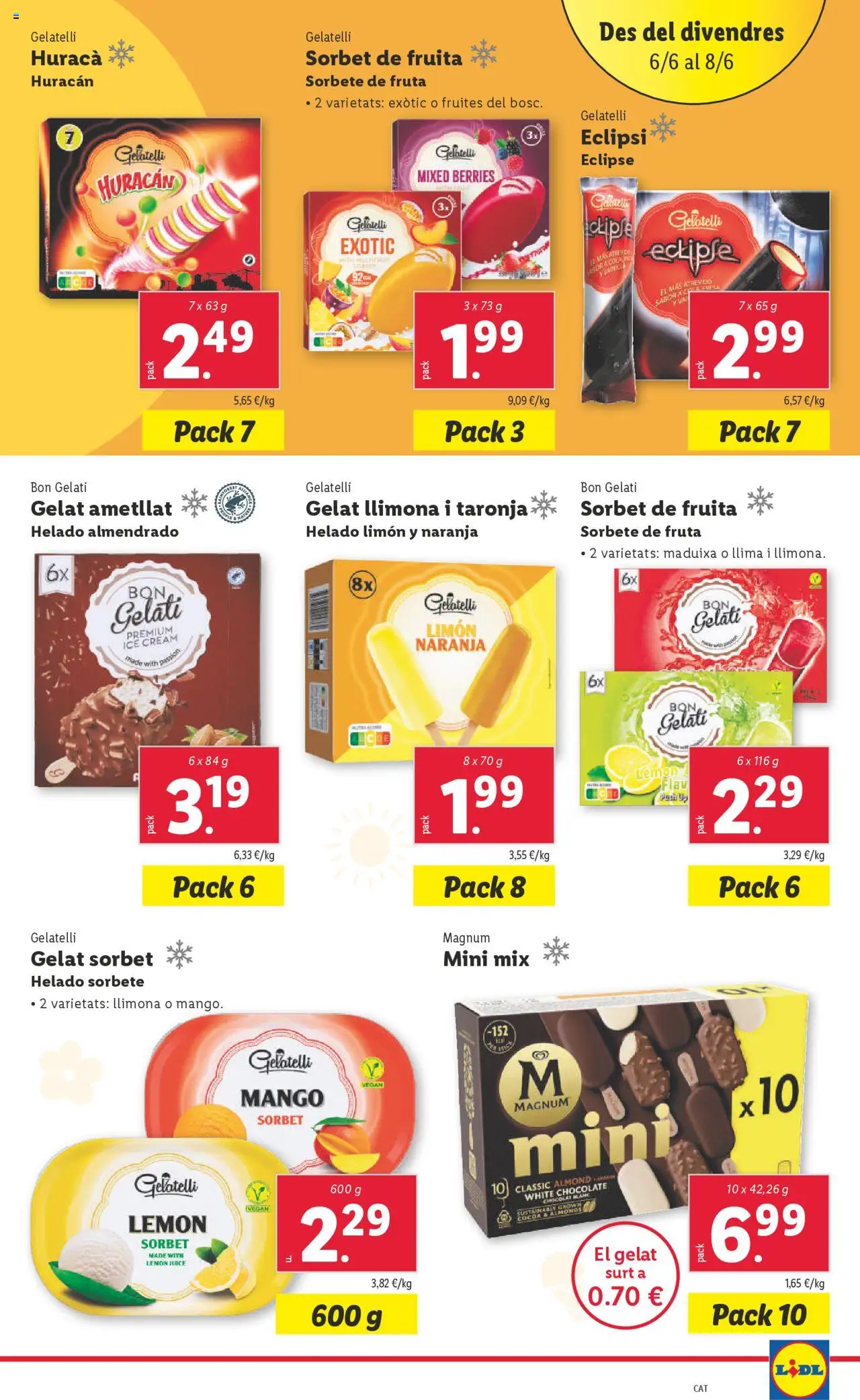 Lidl catálogo BCN │ válido desde el 02.06.2025 | Página: 31 | Productos: Chocolate, Helado, Ρούτερ