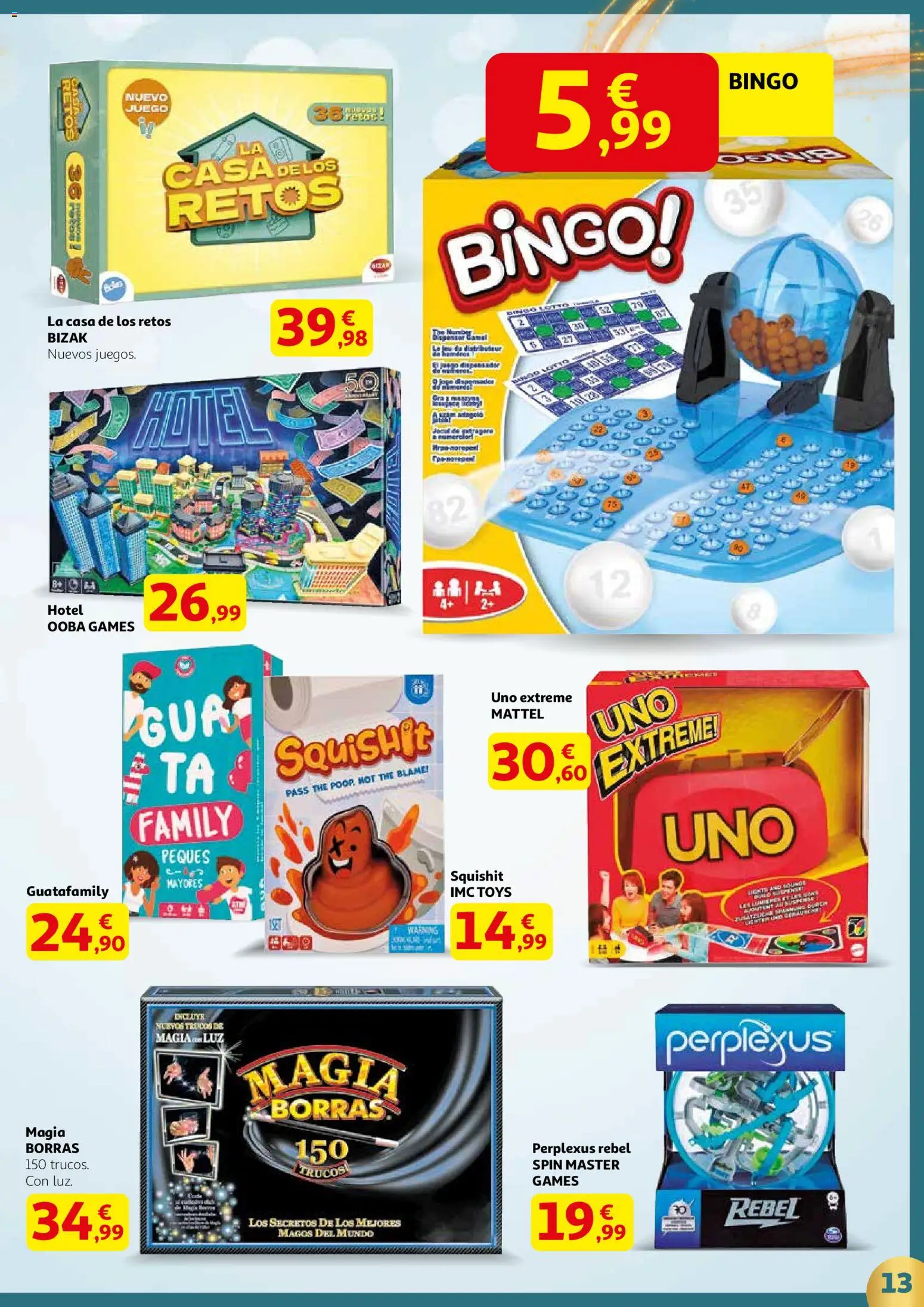 Alcampo - Regalos 2 HP catalan  │ válido desde el 18.12.2025 | Página: 13