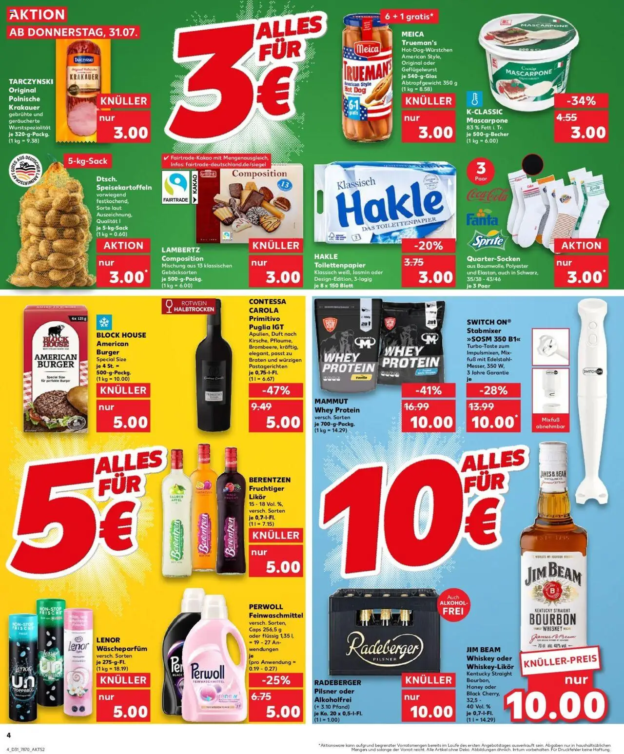 Kaufland prospekt Aschaffenburg	 - gültig ab dem 03.08.2025 | Seite: 15 | Produkte: Mascarpone, Likör, Burger, Duft