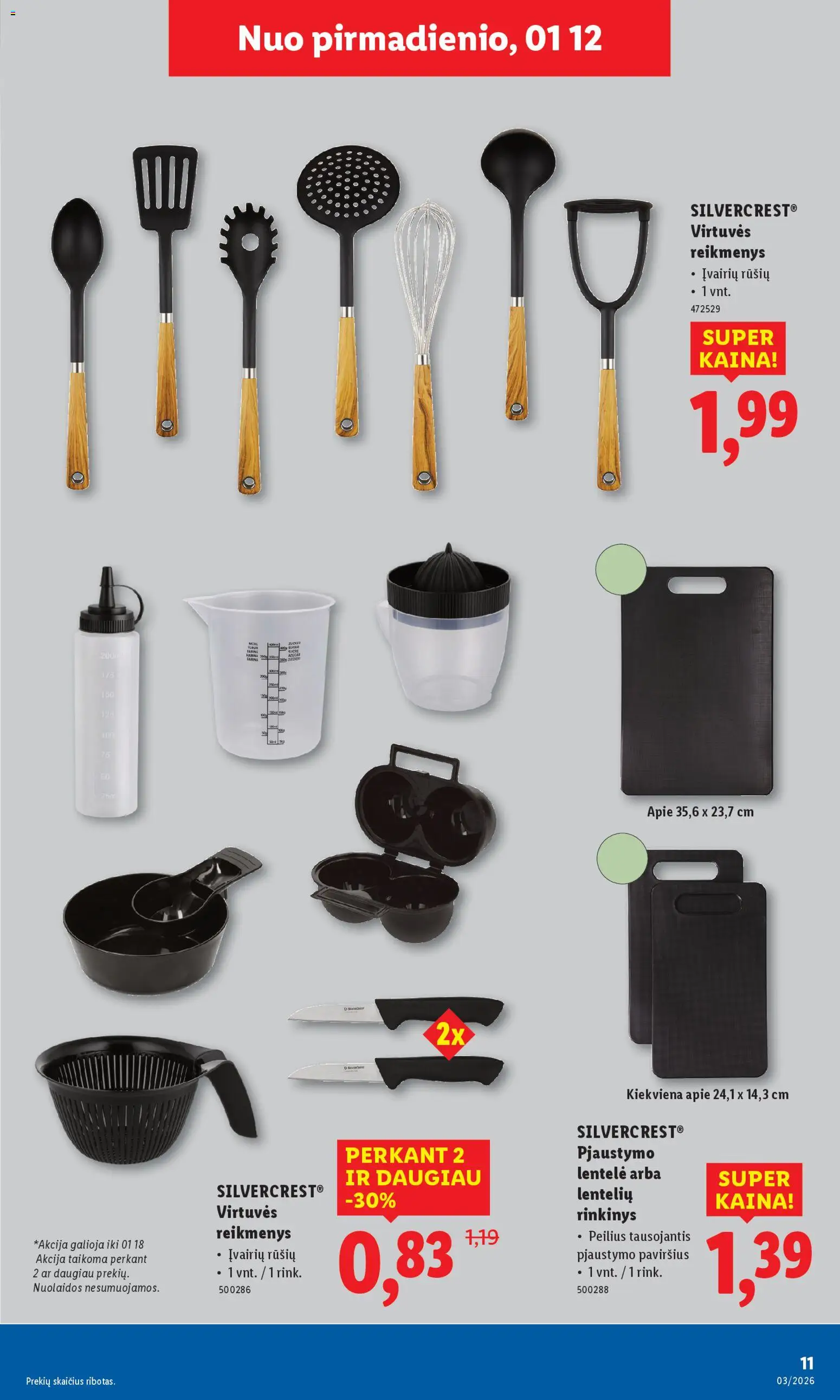LIDL akcijos nuo 12.01.2026 | Puslapis: 11