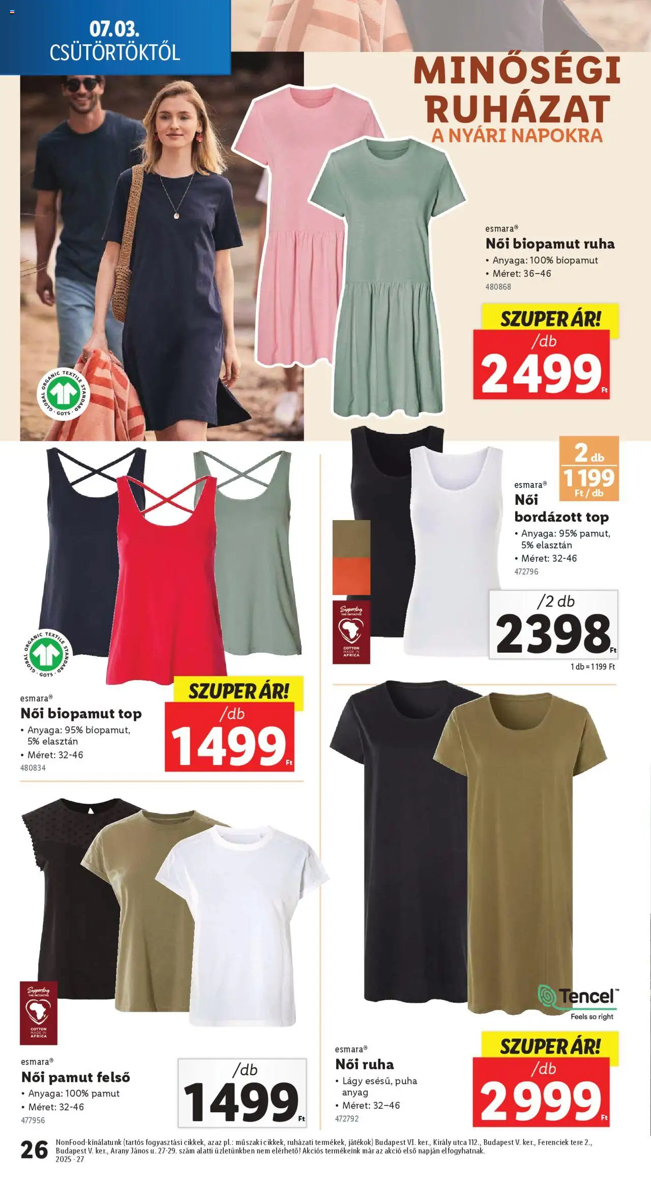 Lidl akciós ujság - amely érvényes a következő dátumtól: 03.07.2025 | Oldal: 26 | Termékek: Játékok, Ruha, Só