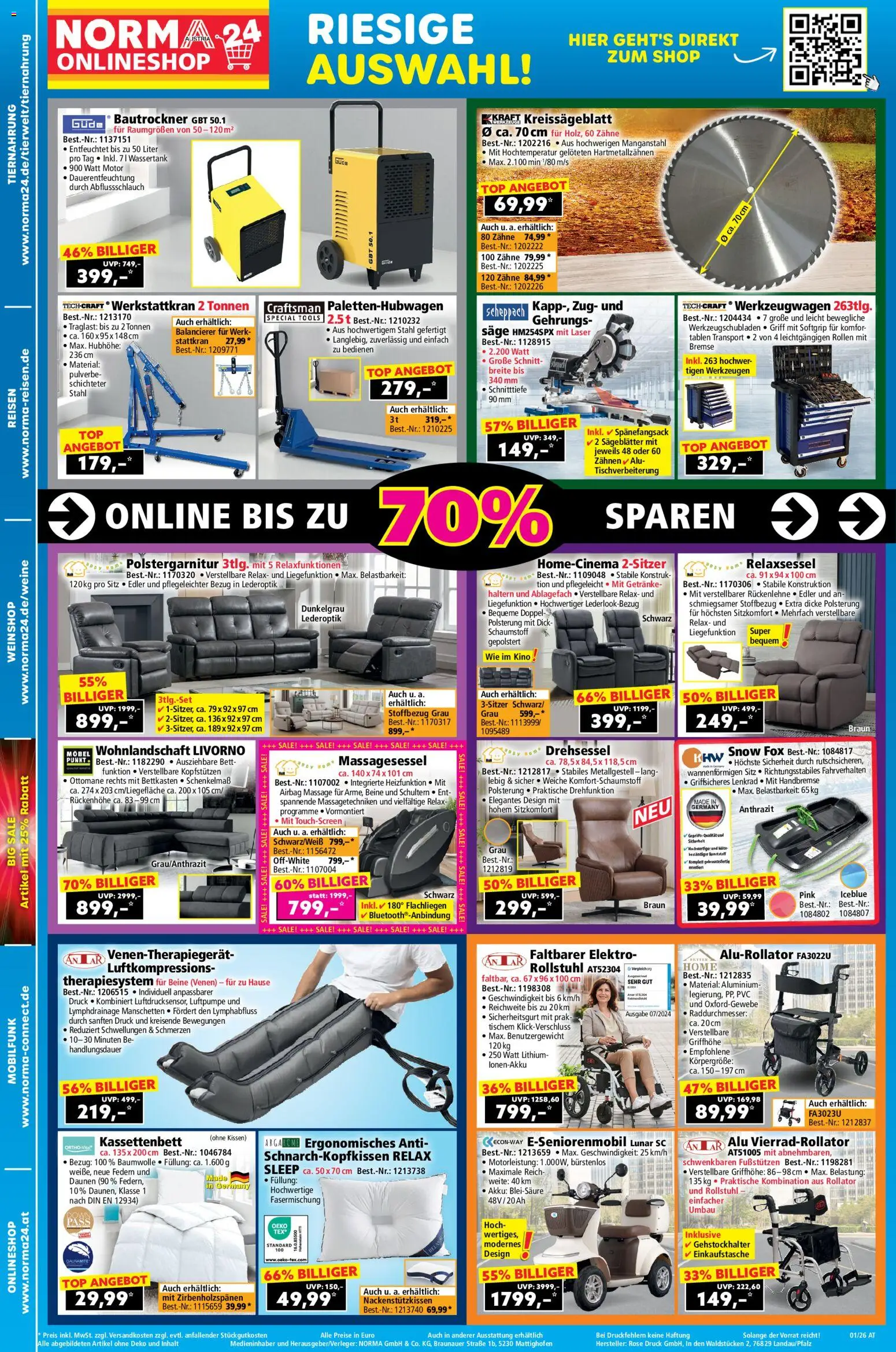 Norma - Angebote für die Woche ab Montag, 29.12 gültig ab 29.12.2025 | Seite: 16 | Produkte: Bett, Kissen, Milch