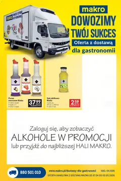 Pogląd oferty "Makro gazetka - Dostawy dla gastronomii" - ważna od 07.04.2026