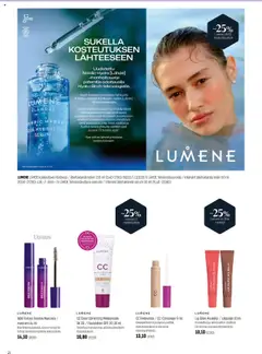 CC Peitevoide, CC-Concealer 9 ml. Keskipeittävä koostumus peittää epätasaisuuksia ja korostaa kasvonpiirteitäsi. – voimassa 01.09.2025 alkaen | Sivu: 24 | Tuotteet: Peitevoide, Seerumi
