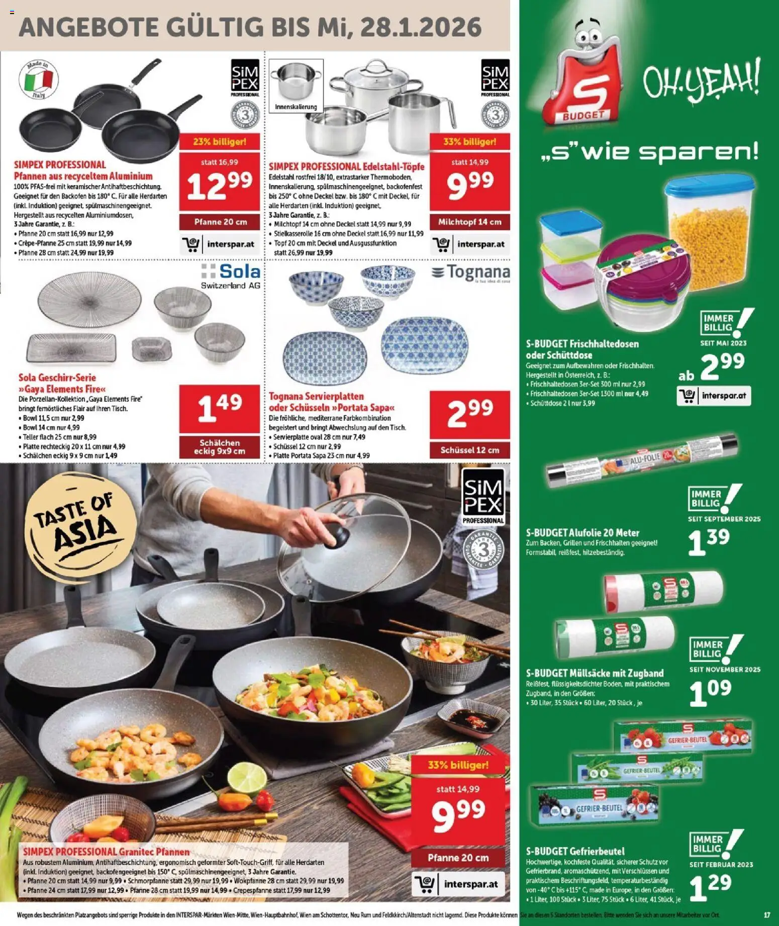 Interspar Flugblatt - Burgenland gültig ab 08.01.2026 | Seite: 17