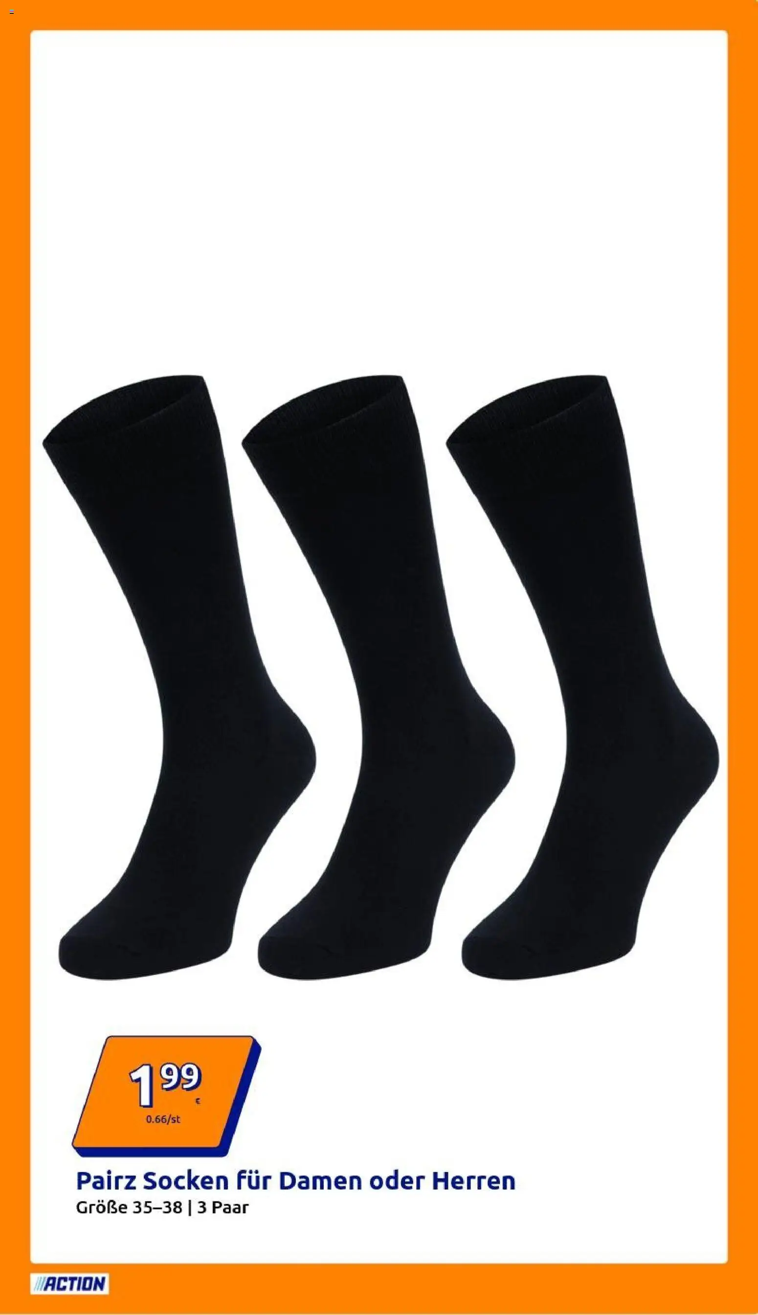Action Flugblatt gültig ab 04.02.2026 | Seite: 3 | Produkte: Socken