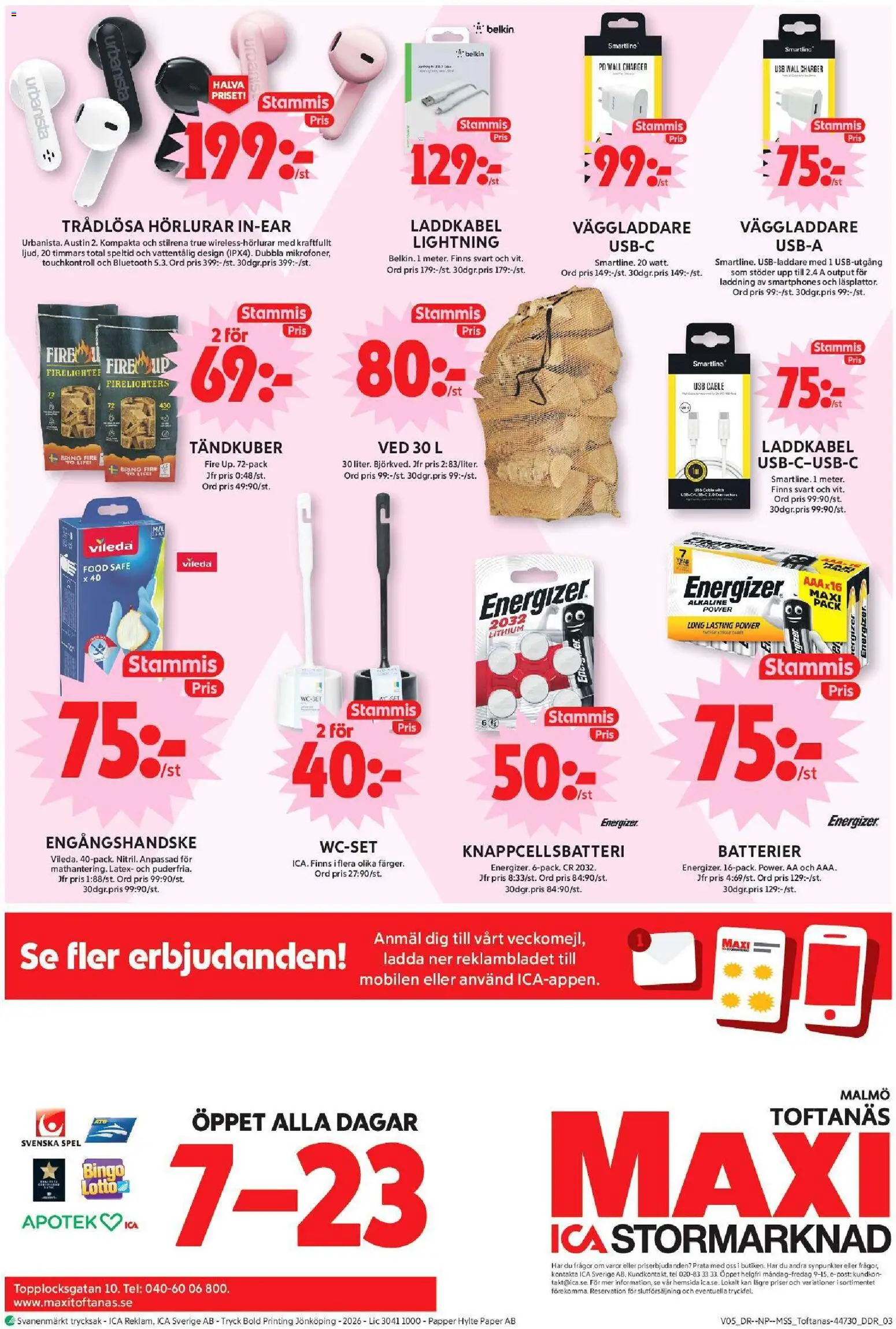 ICA Maxi reklamblad aktuell från 26.01.2026 | Sida: 14