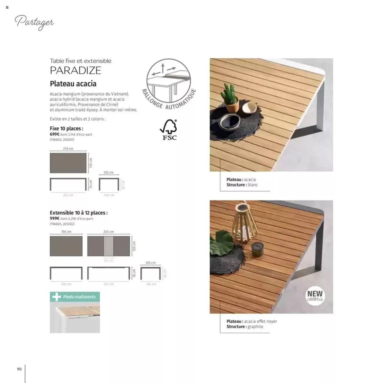  | Page: 90 | Produits: Plateau, Table
