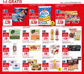 Anteprima del volantino Volantino Pan	 valido a partire dal 03.11.2025 | Pagina: 2 | Prodotti: Fiocchi, Mozzarella, Lime, Torta