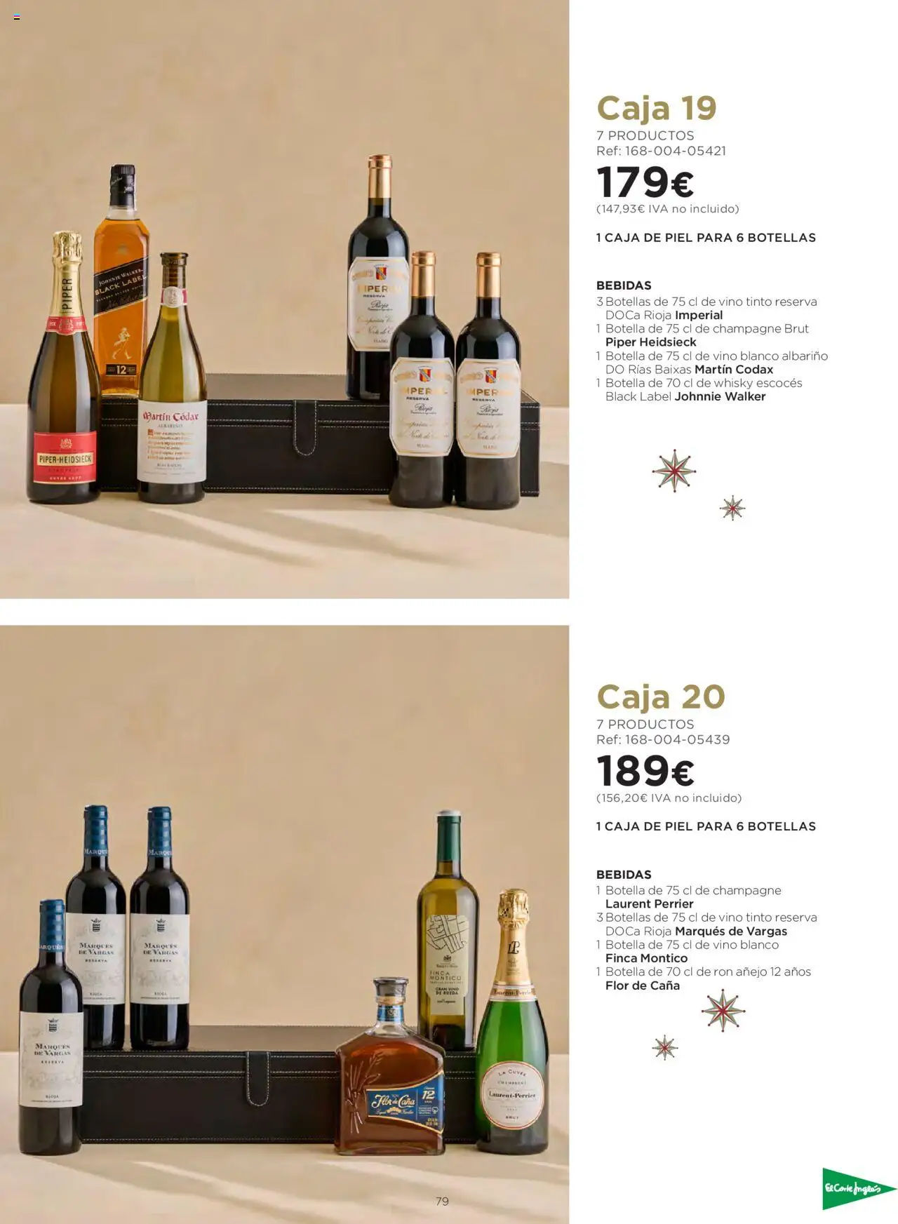 El Corte Inglés ofertas │ válido desde el 06.10.2025 | Página: 79 | Productos: Ron, Vino, Whisky, Caja