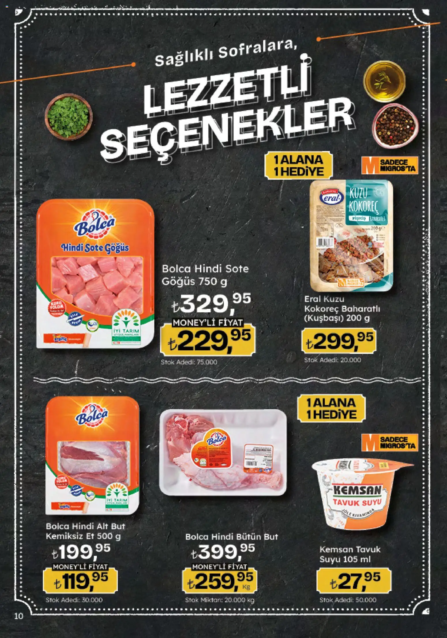 Migros Katalog - 5M Migroskop Dijital - 06.11.2025 tarihinden itibaren geçerlidir | Sayfa: 10 | Ürünler: Tavuk suyu