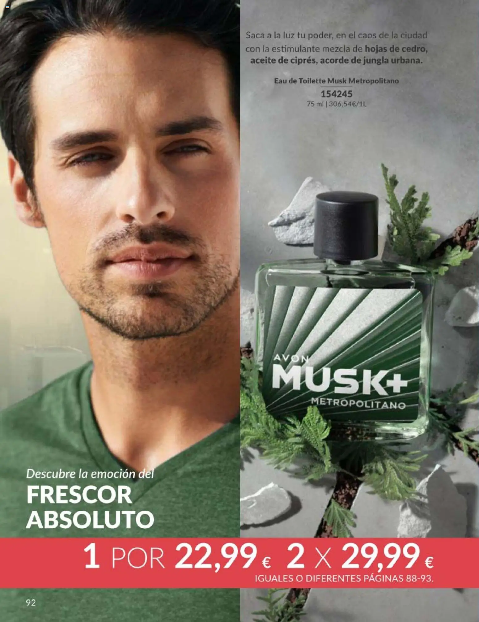 Catálogo AVON campaña 5 │ válido desde el 01.05.2026 | Página: 92 | Productos: Eau de toilette, Aceite