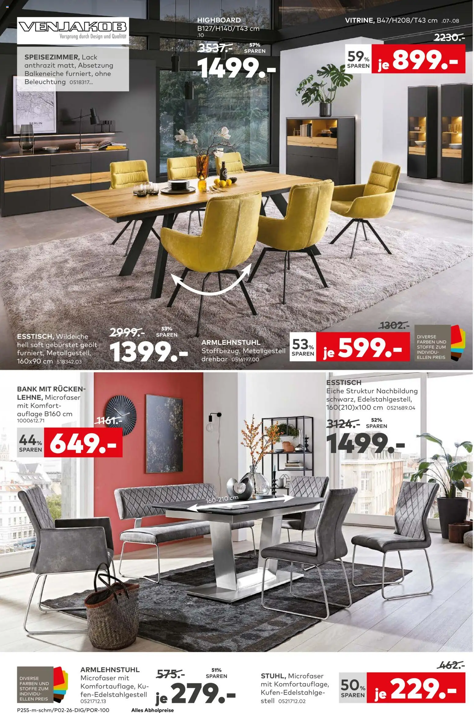 Porta! Prospekt 	 – gültig ab 05.01.2026 | Seite: 16 | Produkte: HIghboard, Esstisch