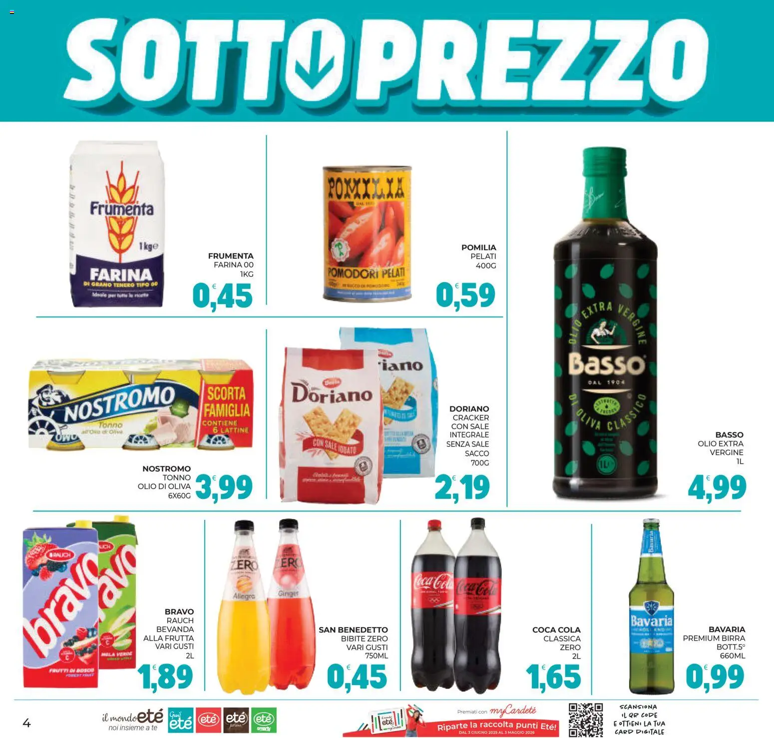 Volantino Eté del 17.04.2026 | Pagina: 4 | Prodotti: Tè, Frutta, Pomodori, Bibite