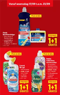 | Pagina: 25 | Producten: Citroen, Wasverzachter, Robijn