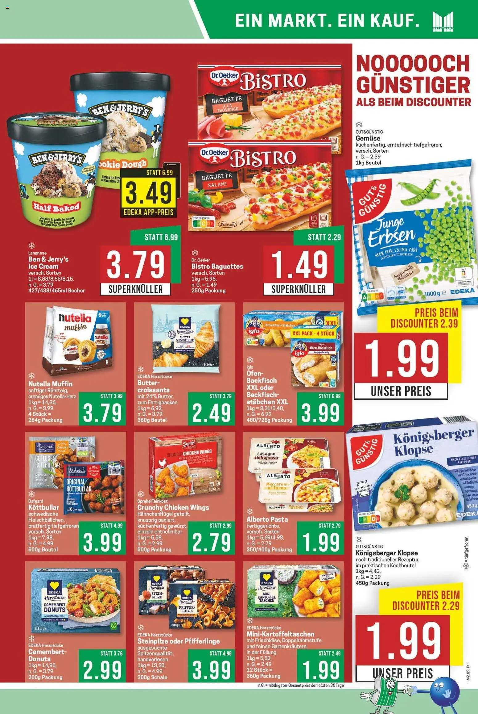 Marktkauf Prospekt 	 – gültig ab 05.01.2026 | Seite: 9 | Produkte: Ofen, Baguette, Pfifferlinge, Salami