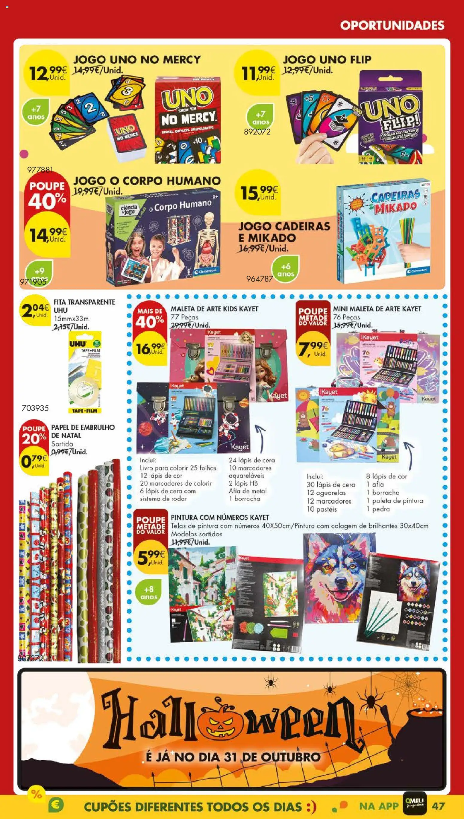 Pingo Doce folheto │ válido de 28.10.2025 | Página: 53 | Produtos: Cadeiras, Cera