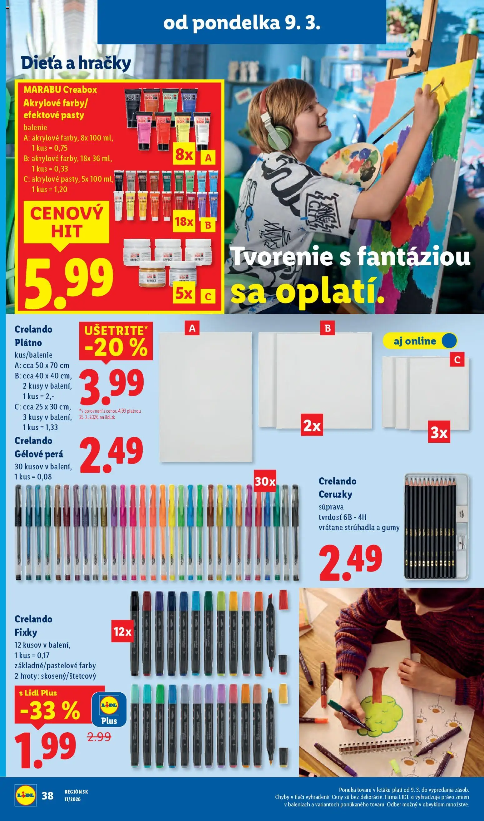 Nové Lidl akcie – leták je platný od 12.03.2026 | Strana: 89