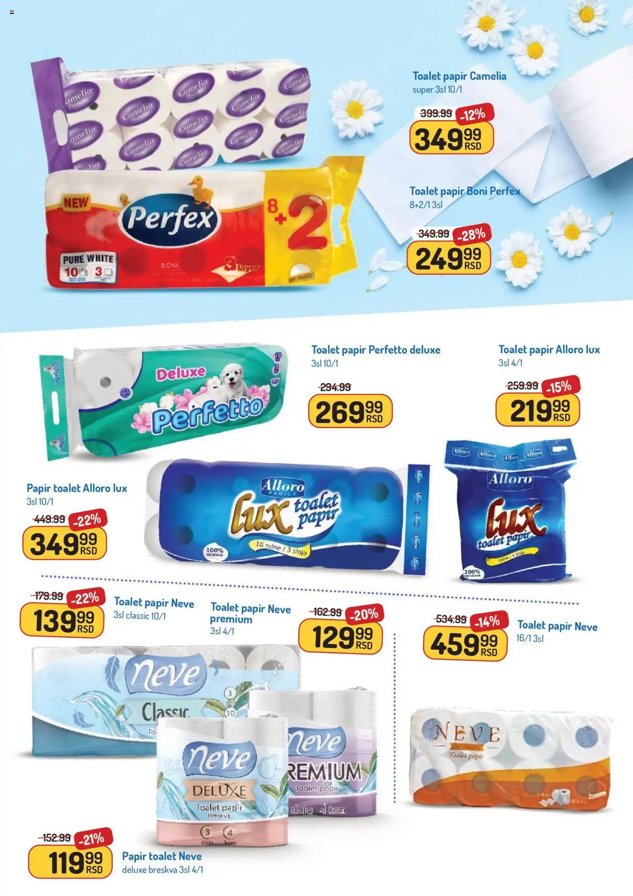 Aman katalog - važi od 15.09.2025 | Strana: 33 | Proizvode: Toalet papir, Breskva