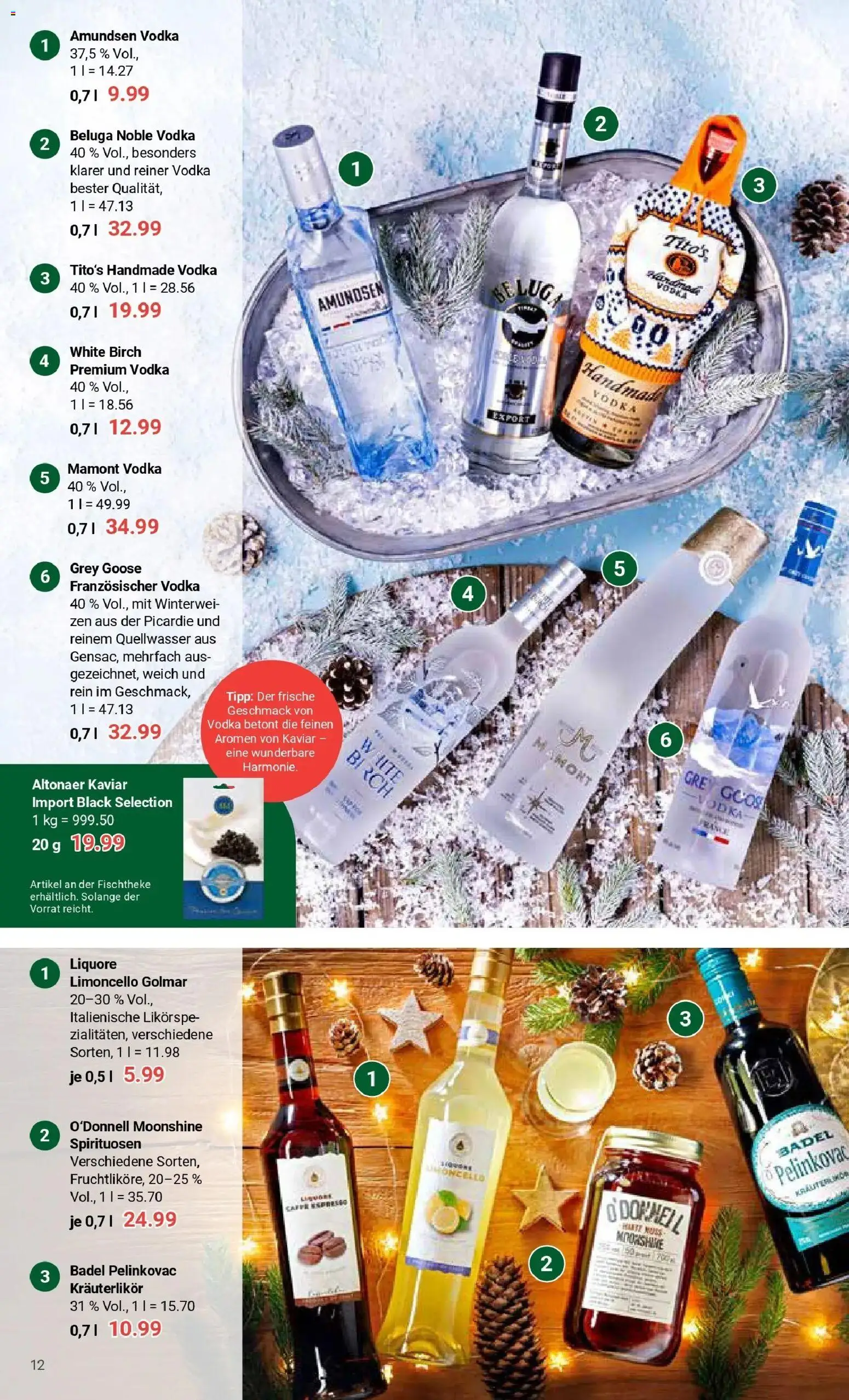 Globus prospekt Eschborn	 – gültig ab 01.12.2025 | Seite: 12 | Produkte: Limoncello, Vodka